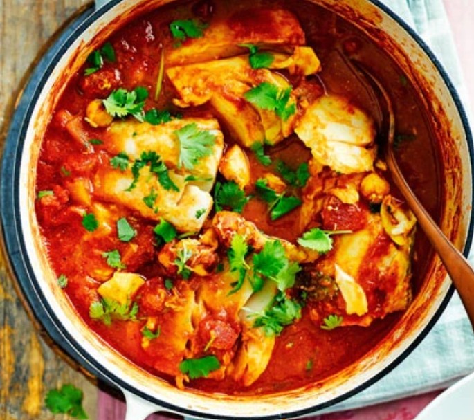Curried Cod