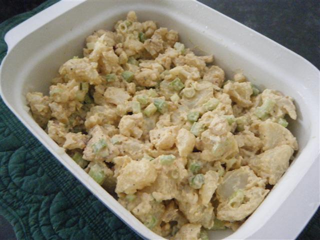 Cauliflower Egg Salad