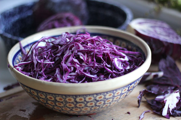 Purple Cabbage & Plums