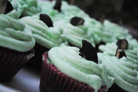 Peppermint Patty Cupcakes