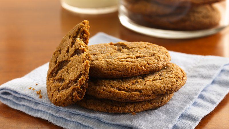 Chewy Molasses Crinkles