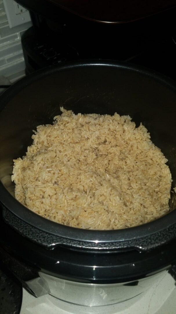 Instant Pot/ Ninja Foodi Brown Rice