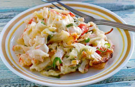 Baked Crab Seafood Casserole
