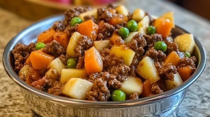 Beef and Apple Stew for Dogs