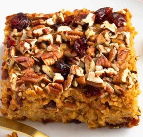 Pumpkin Baked Oatmeal
